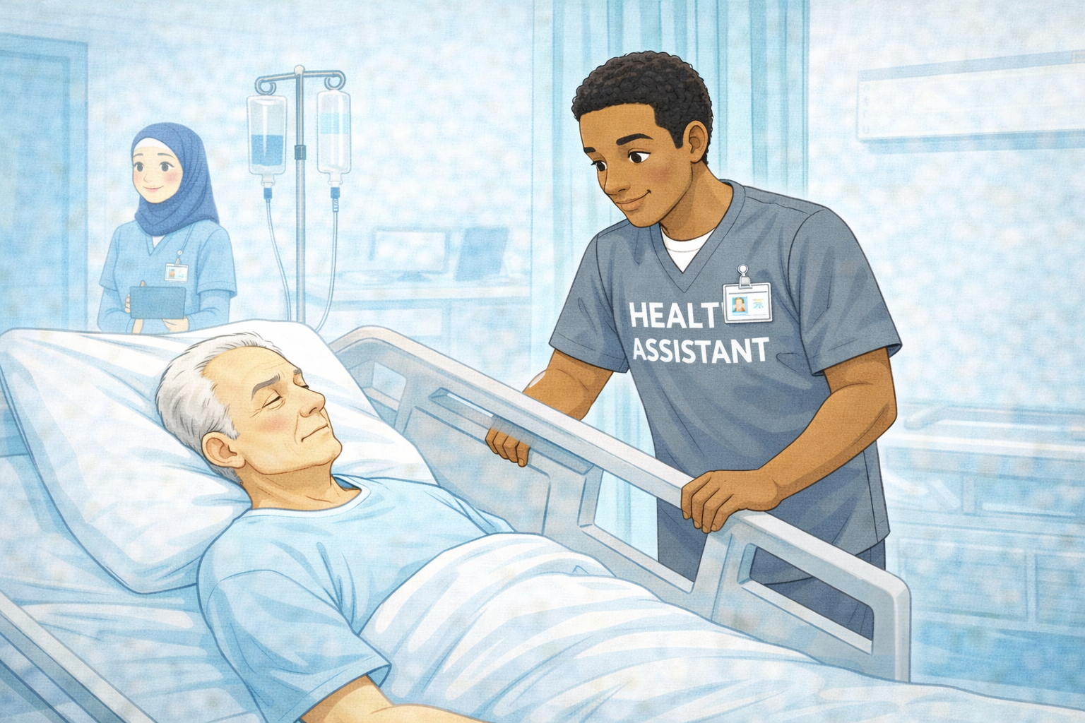 سلامة المريض للمساعدين الصحيين